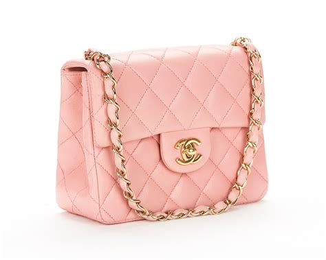 chanel vintage bag pink|Pre.